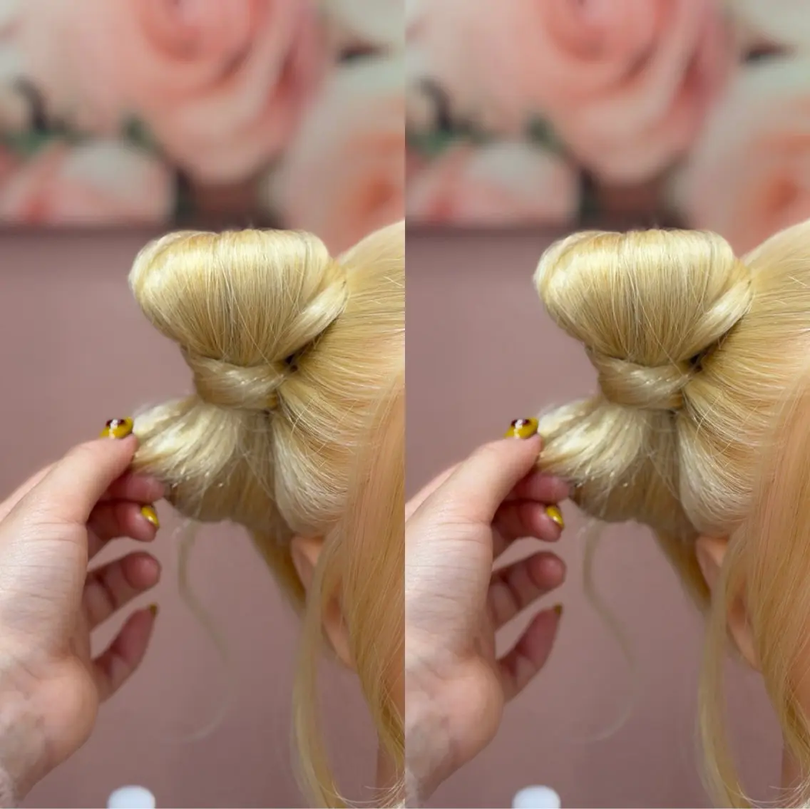 ミディアム ヘアアレンジ ヘアセット 梅田茶屋町ヘアセット 🎀RIONA🎀のヘアスタイル