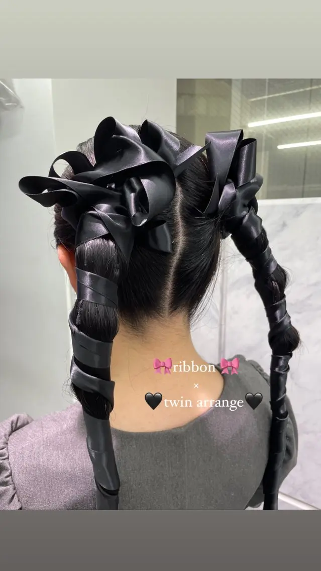 ヘアアレンジ 🪸店長ハイトーン エクステmisakiのヘアスタイル