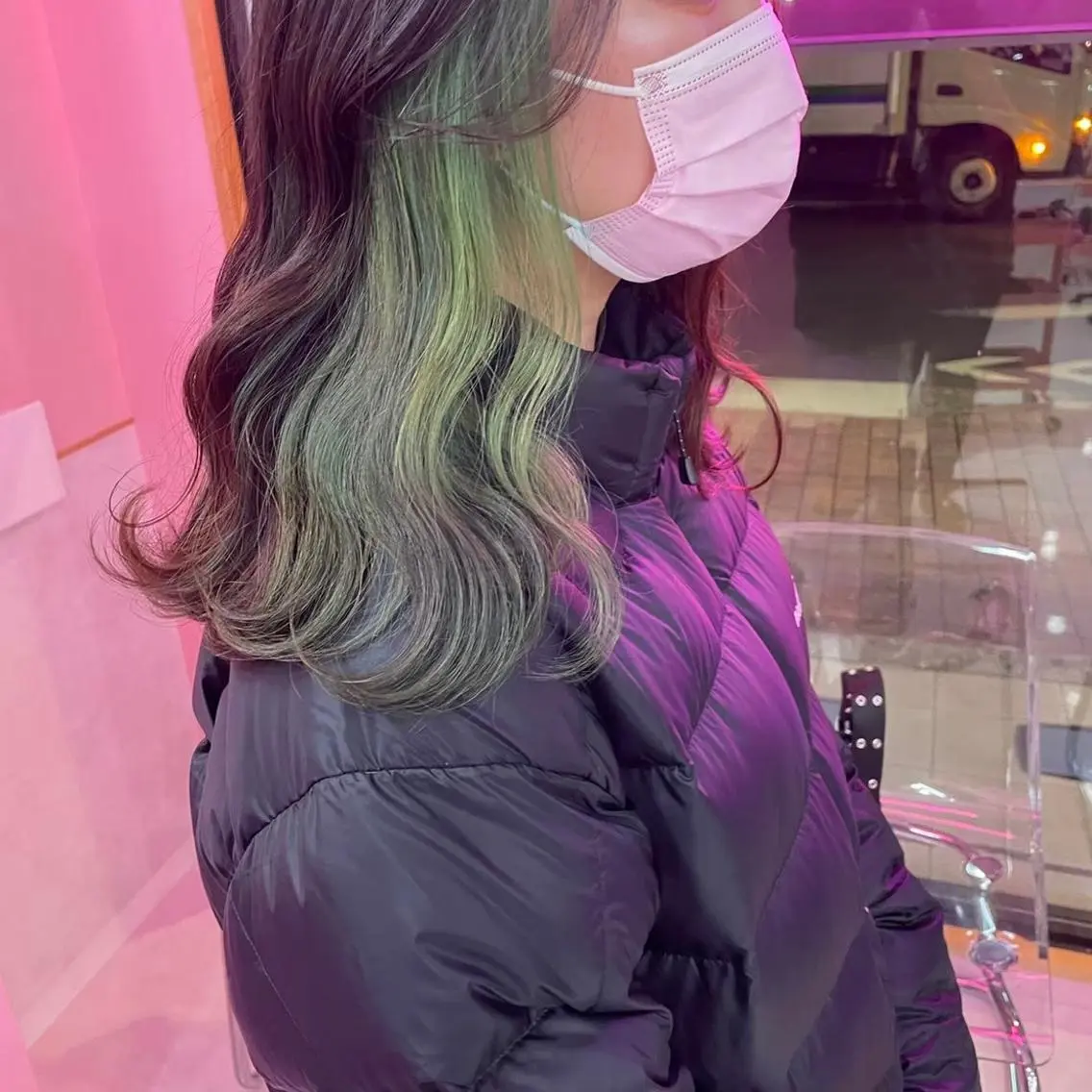 セミロング カラー パーマ ヘアアレンジ メンズ キッズ ネイル マツエク・マツパ アイブロウ メンズインナーカラー イヤリングカラー インナーカラー 眉カラー 💖オタク美容師 ꒰ঌ♡モモ♡໒꒱のヘアスタイル