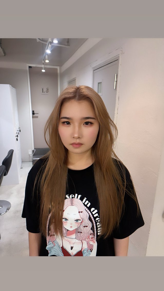 ロング カラー ヘアカラー real yumeka🪄✨のヘアスタイル