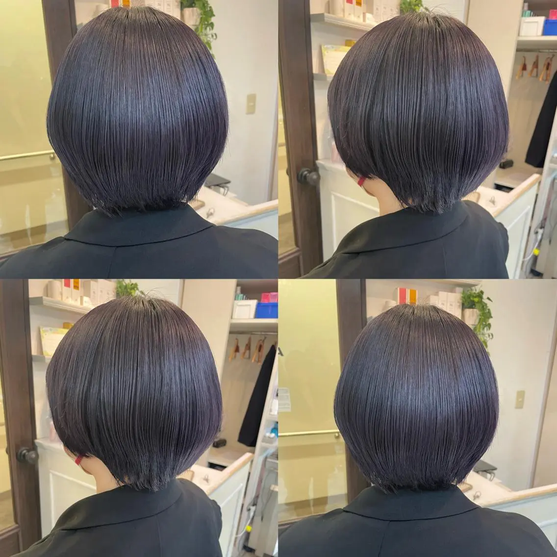 ショート ヘアカラー トリートメント 髪質改善×透明感× 艶髪🥀HIYORIのヘアスタイル