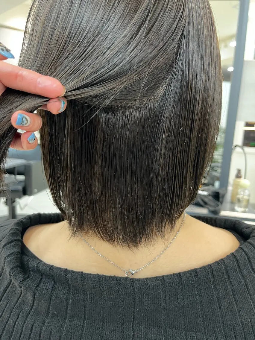 ショート カラー パーマ ウルフ🦋顔まわり ❤︎ ͛めいのヘアスタイル