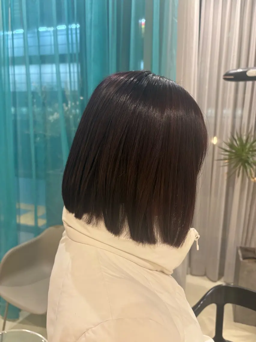 ミディアム 寺岡 美結希のヘアスタイル