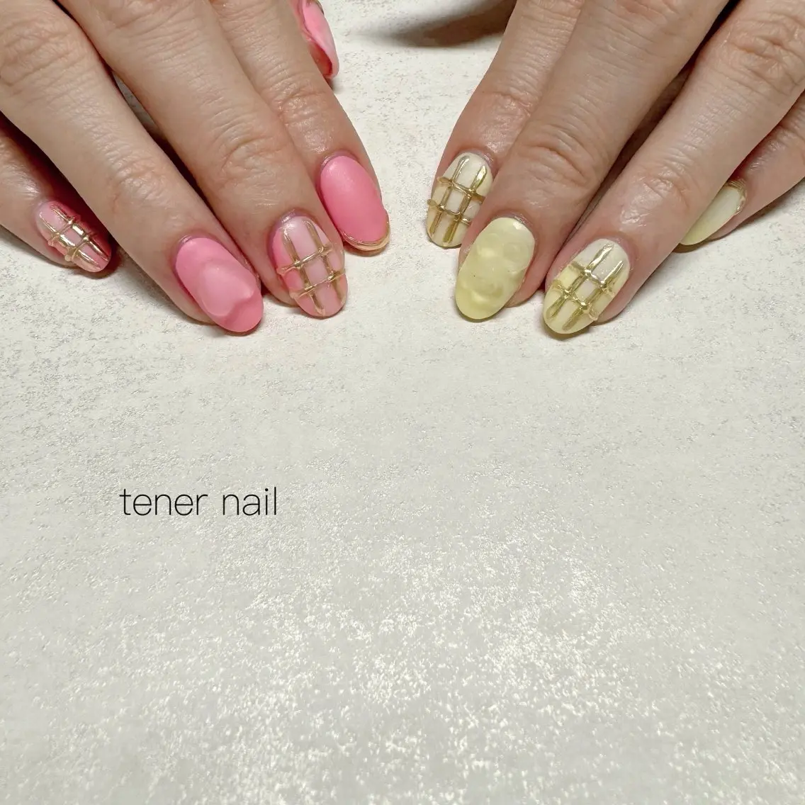 ネイル マットネイル ハンドネイル テネルネイル tener nailのネイルデザイン