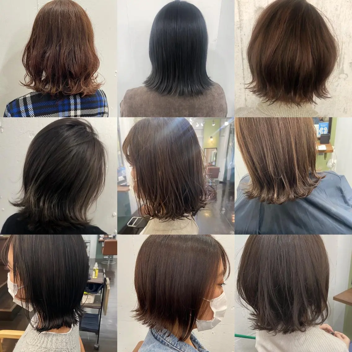 ミディアム カラー パーマ ヘアアレンジ メンズ キッズ ネイル マツエク・マツパ 子どものヘアアレンジ ミディアムパーマ メンズバレイヤージュ ビジネス メンズハイライト 久木原 ゆりのヘアスタイル
