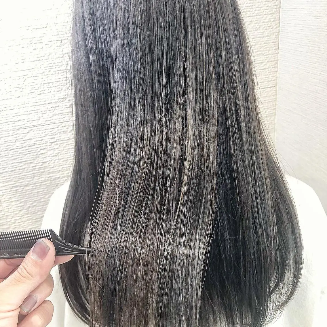💙本気の髪質改善酸熱トリートメント＋イルミナカラー＋カット¥14000💙の写真