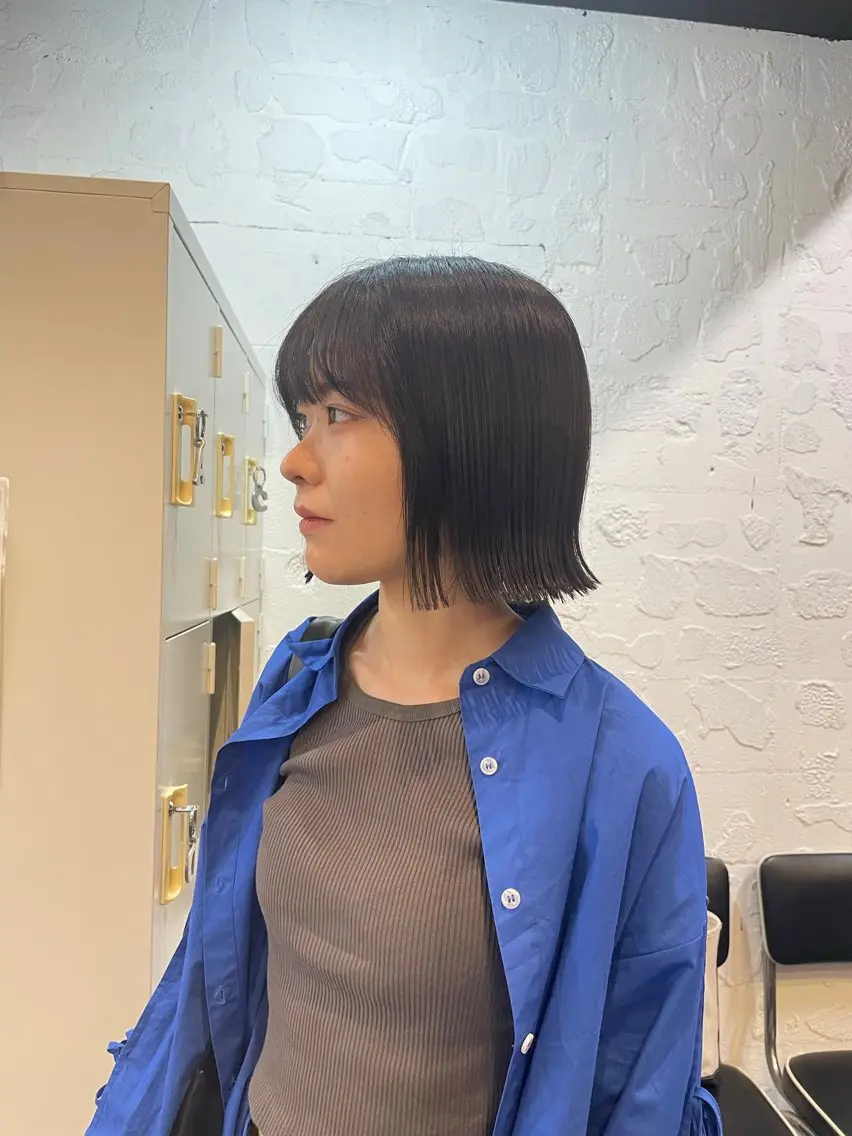 ショート カラー ヘアアレンジ 🎀レイヤー 透明感 カラーyuuri🎀のヘアスタイル