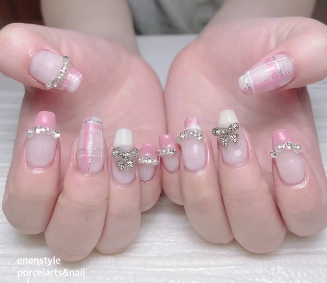 ネイル ハンドネイル 🐾enen style 🐾のネイルデザイン