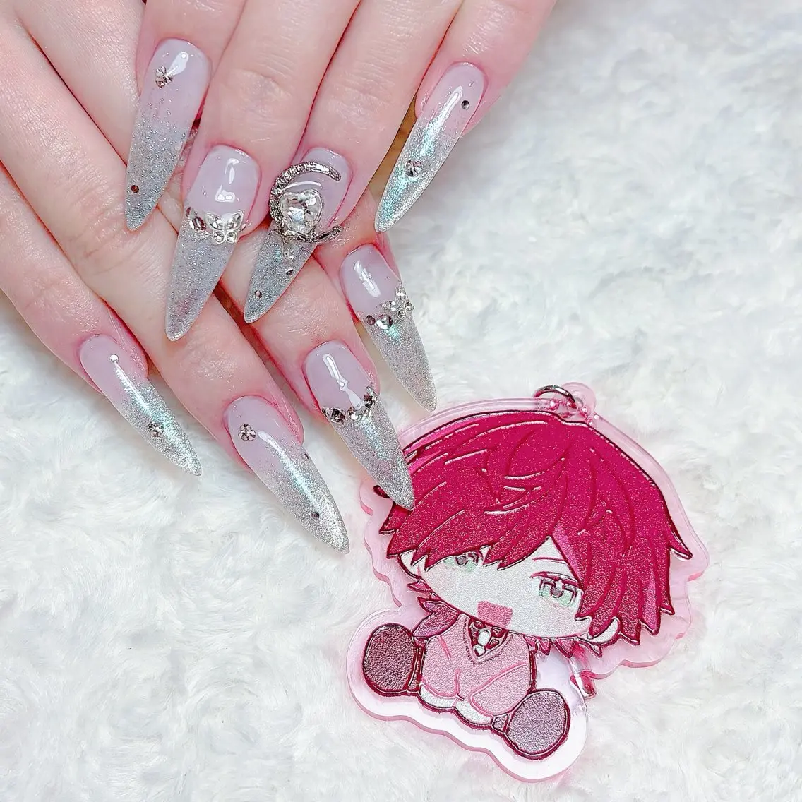 カラー ハンドネイル Naruse Momoのネイルデザイン