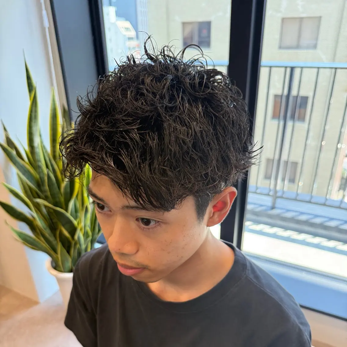 ショート メンズ メンズパーマ カット パーマ Ryosuke /waltのヘアスタイル