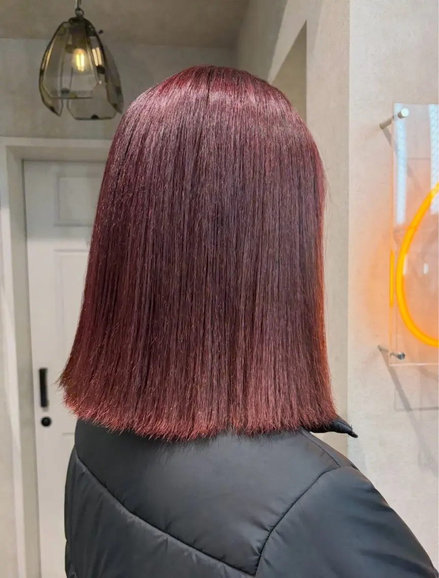 ワンカラー＋カット✂️の写真