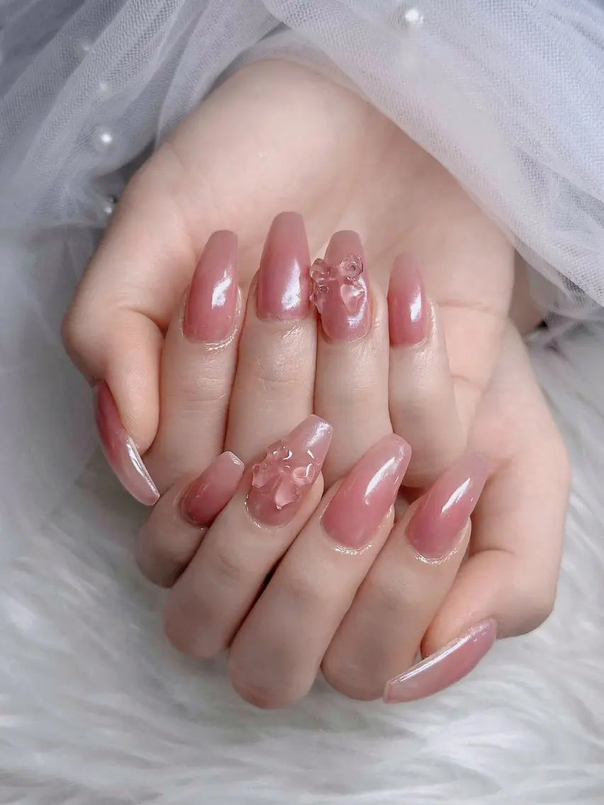 ネイル フレンチネイル ジェルネイル ハロウィン 韓国ネイル マグネットネイル ハンドネイル Hbaby nailのネイルデザイン