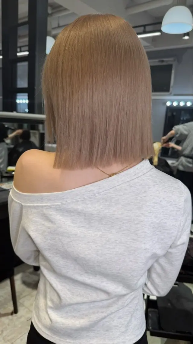 カラー GiseL あいりのヘアスタイル