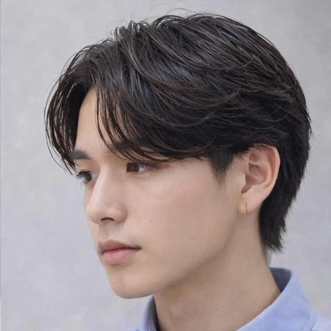 パーマ メンズ カット パーマ メンズ清潔感のプロ 💈メンズパーマ藤田のヘアスタイル