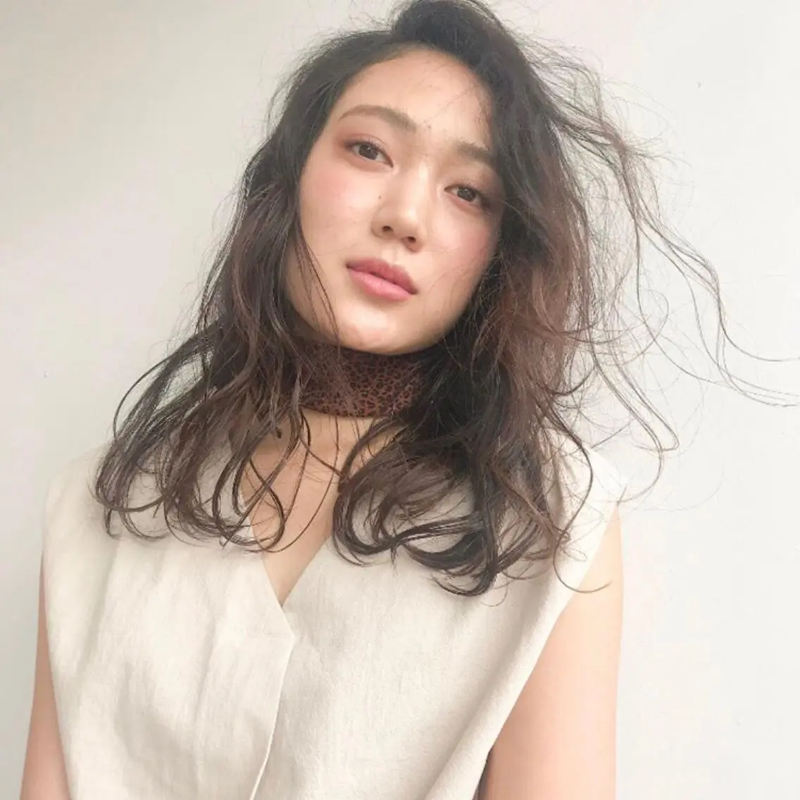 ロング カラー ヘアカラー トリートメント 艶カラー⁑ナチュラル ⁑中屋恵美🍃のヘアスタイル