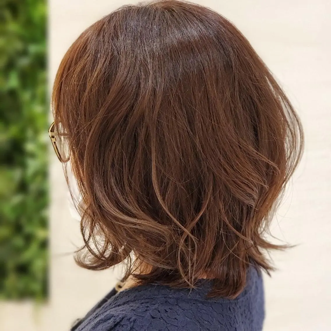 ショート カラー アッシュ ボブ 岡本 尚樹のヘアスタイル