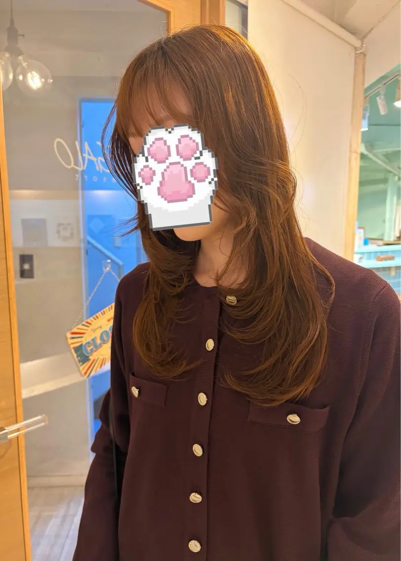 ロング カット anzu🤍透明感/ 似合わせhair🌛のヘアスタイル