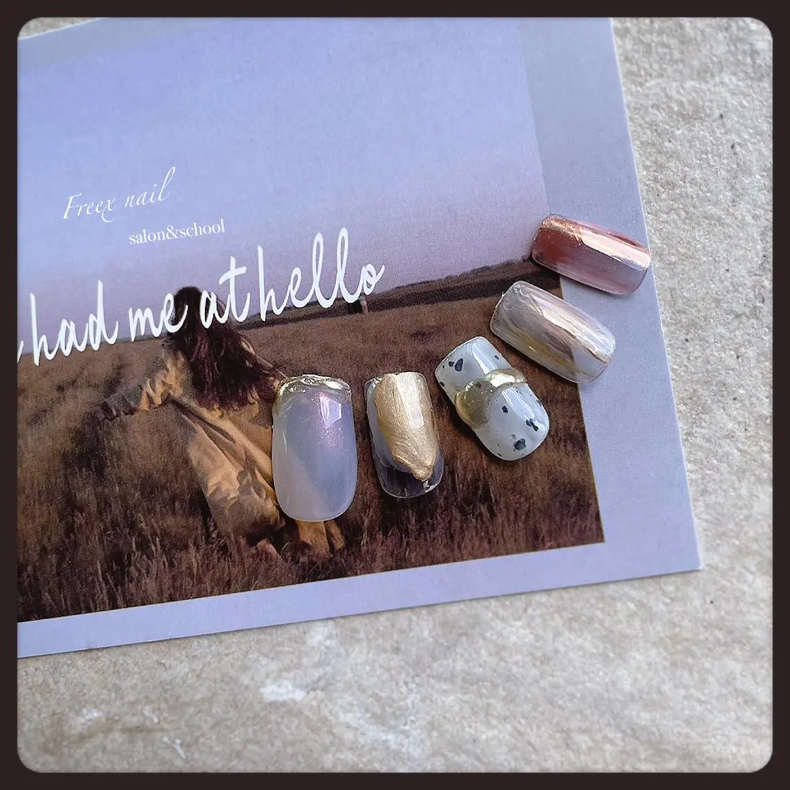 ネイル ハンドネイル ハンドケア freex nail /ニュアンス/個性派のネイルデザイン