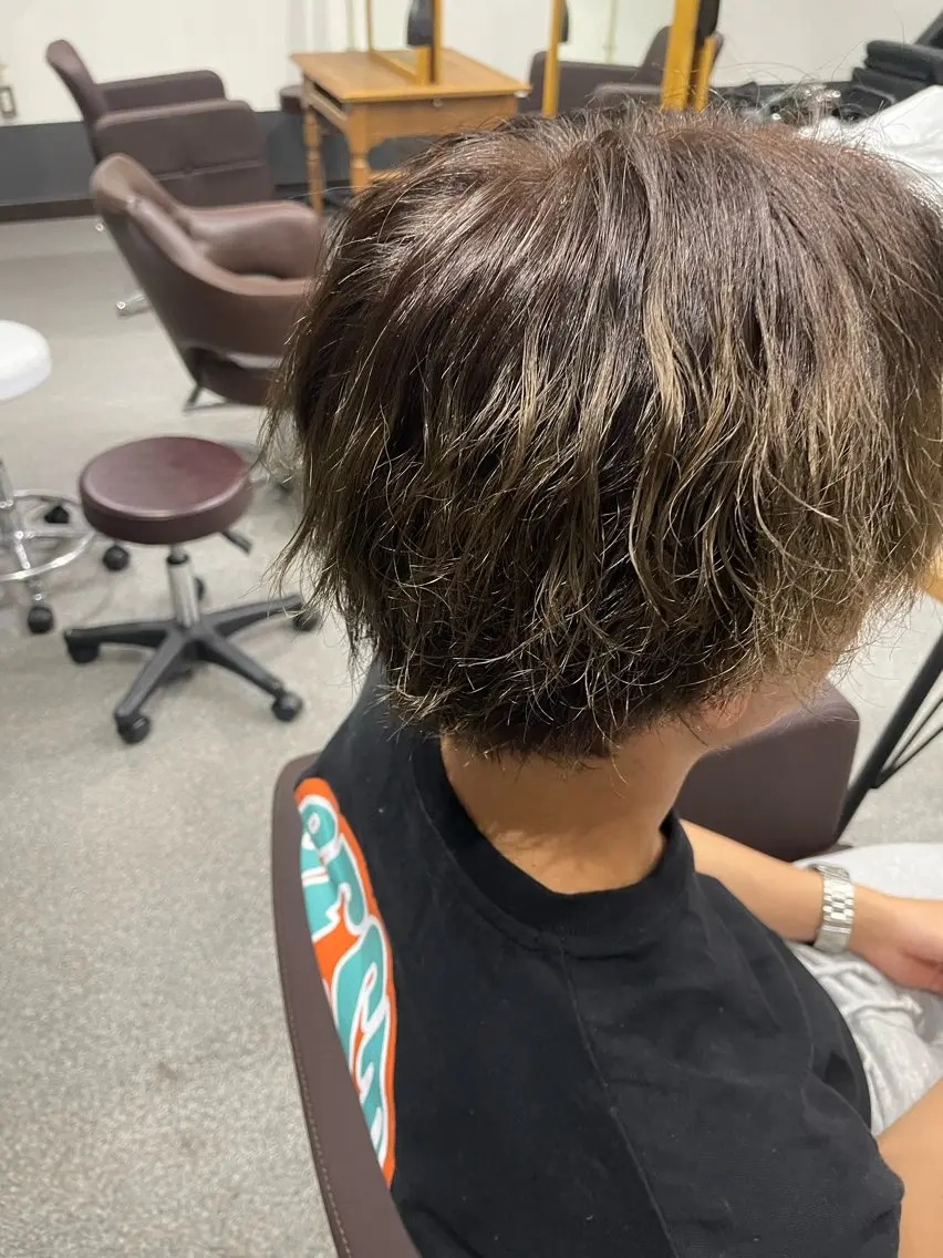 カラー メンズ AYA ♡のヘアスタイル