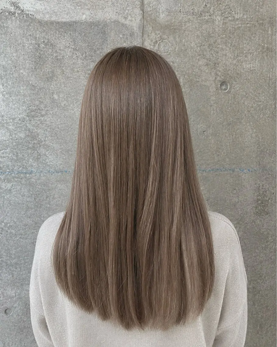 ロング カラー ベージュカラー 萩原 凌✄﻿のヘアスタイル