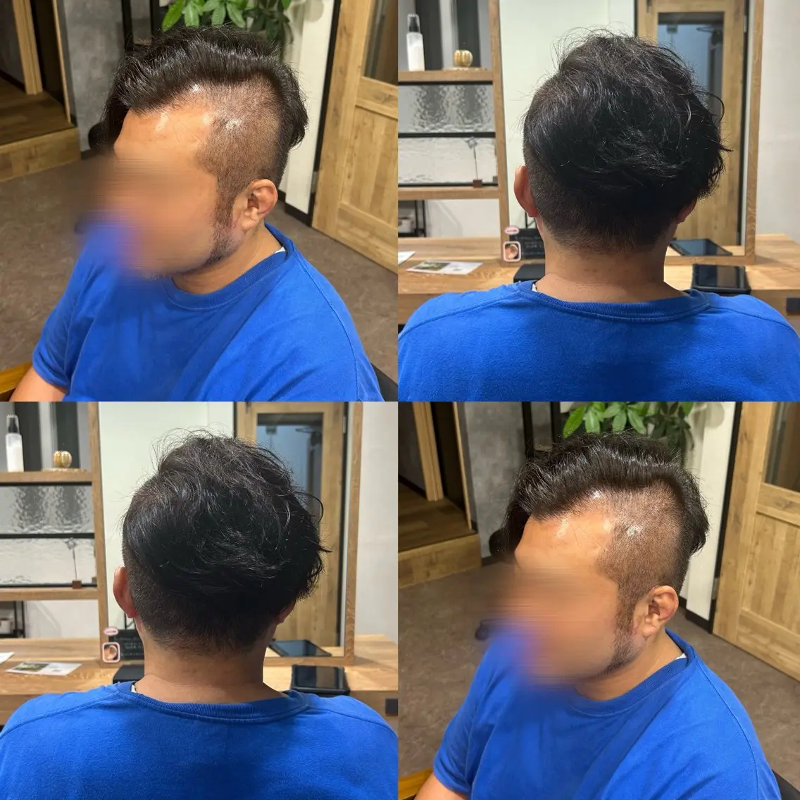 パーマ メンズ メンズパーマ 刈り上げ カット HONAMI .のヘアスタイル