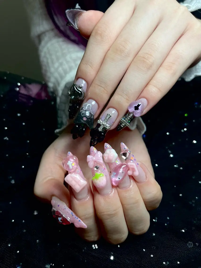ネイル 韓国ネイル マグネットネイル 持ち込み ニュアンスネイル シンプルネイル ハンドネイル Huyn Nail Shinjyukuのネイルデザイン