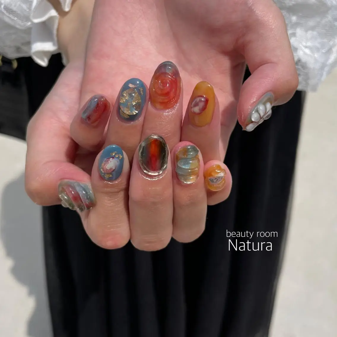 ネイル ハンドネイル beautyroom Naturaのネイルデザイン