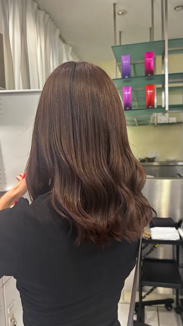 ヘアアレンジ 艶カラー  髪質改善 🍓苺奈のヘアスタイル