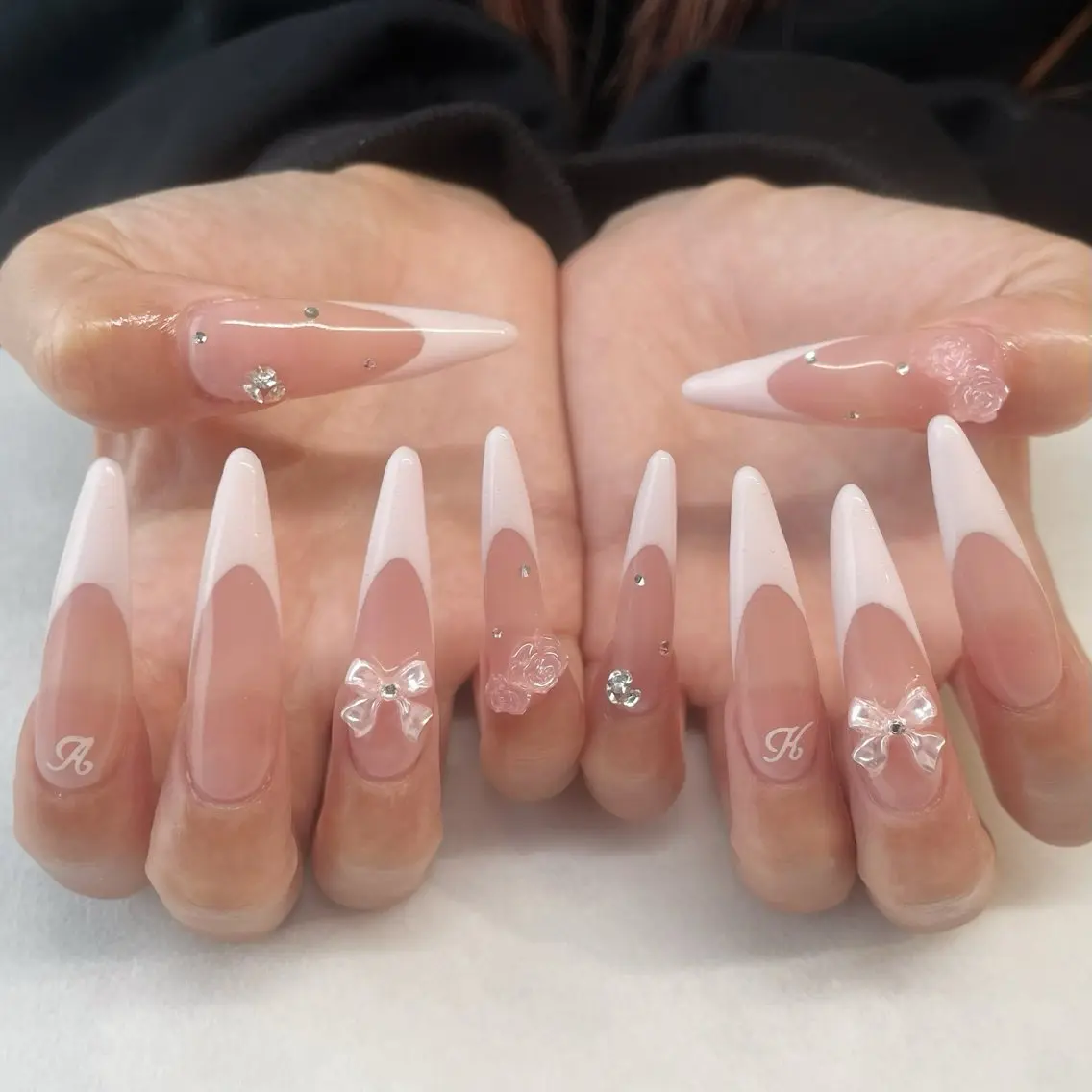 ネイル ハンドネイル 💎🐰 saki. m 🐰💎のネイルデザイン