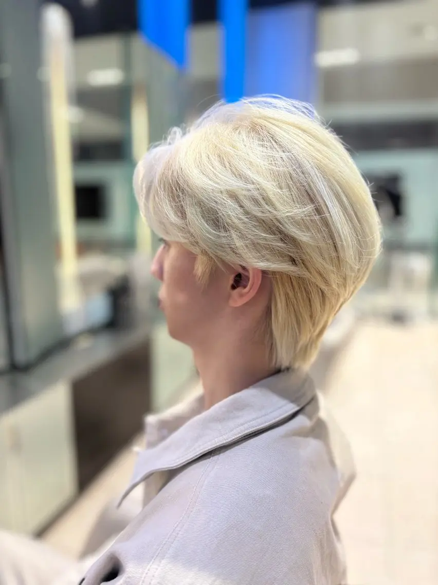 メンズ Koharu 髪質改善カラーのヘアスタイル