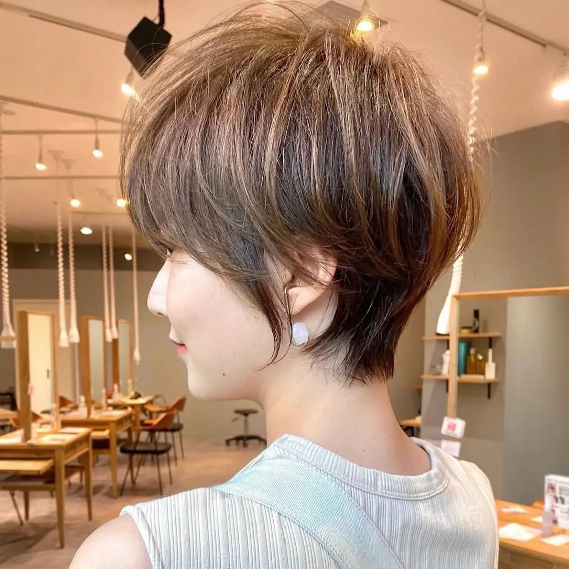 ショート 似合わせショート特化 /谷町/妃菜🎀のヘアスタイル