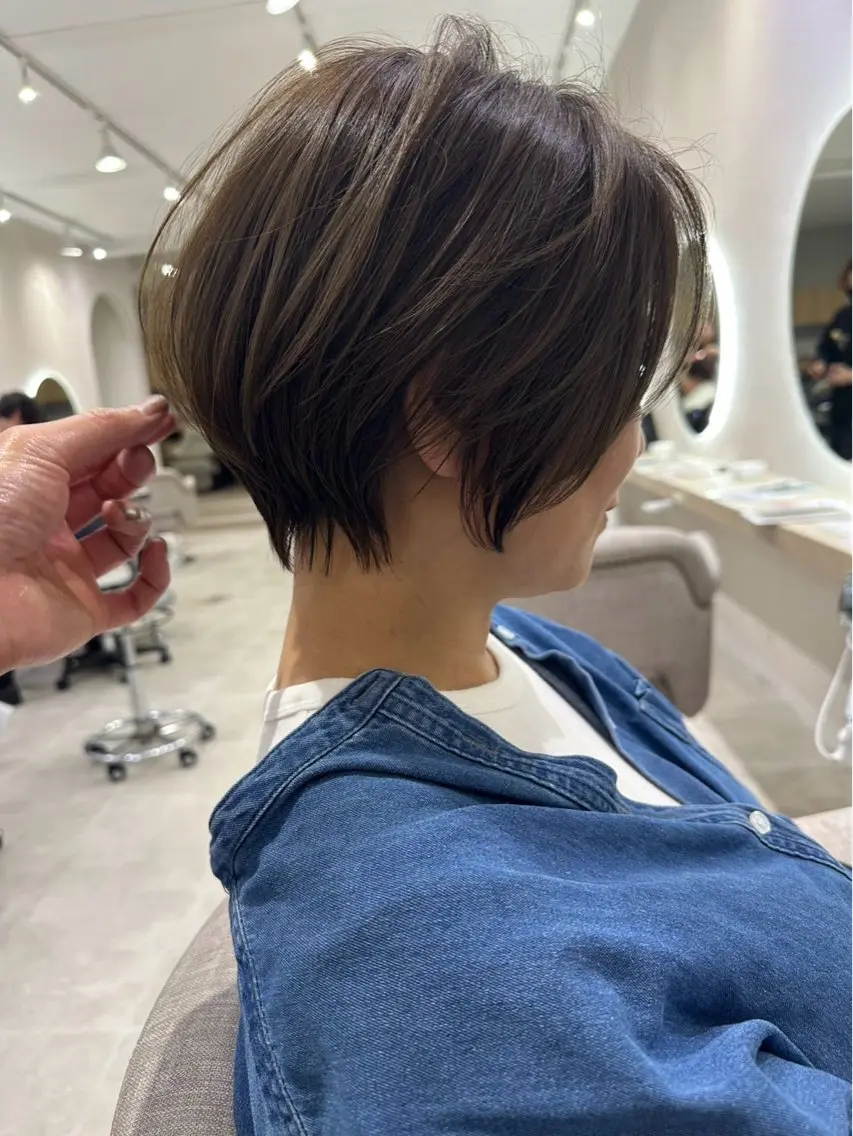 ショート 藤田 心華のヘアスタイル