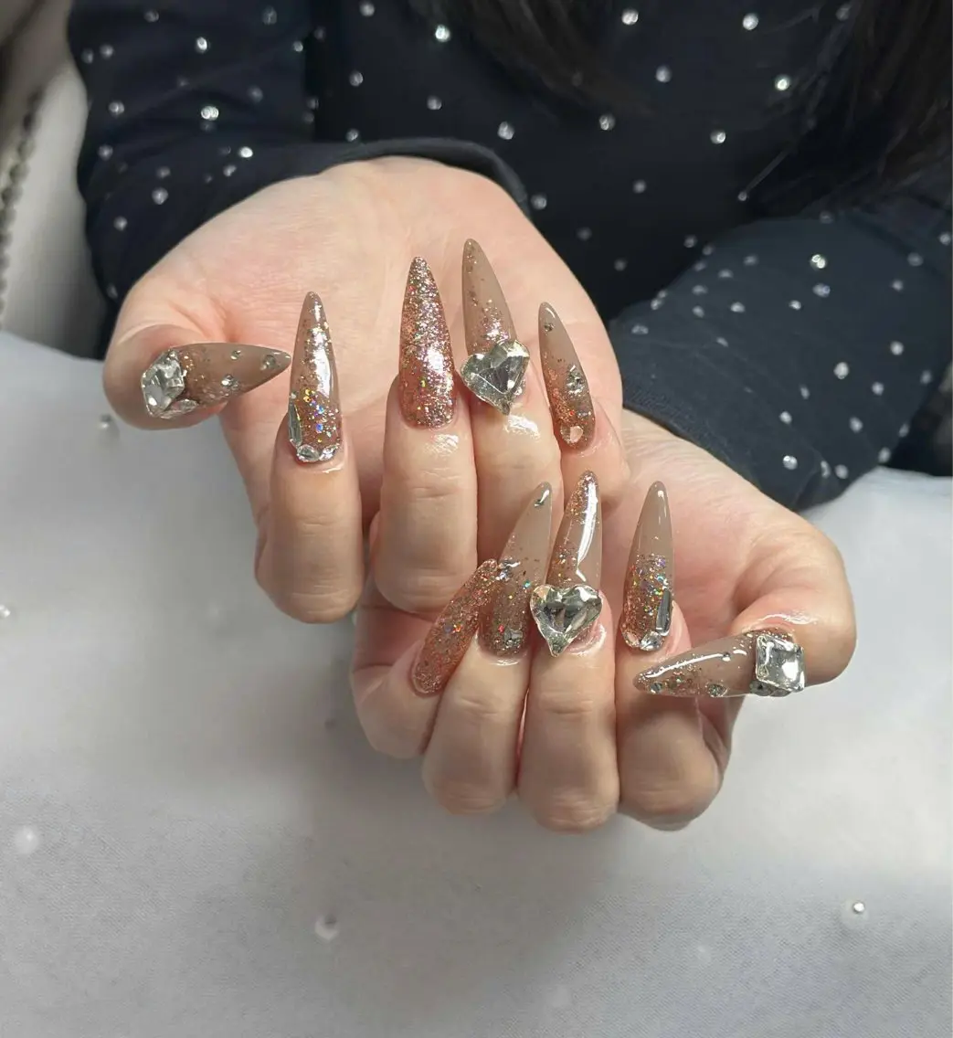 ネイル フレンチネイル ジェルネイル ハロウィン 韓国ネイル マグネットネイル ハンドネイル Hbaby nailのネイルデザイン
