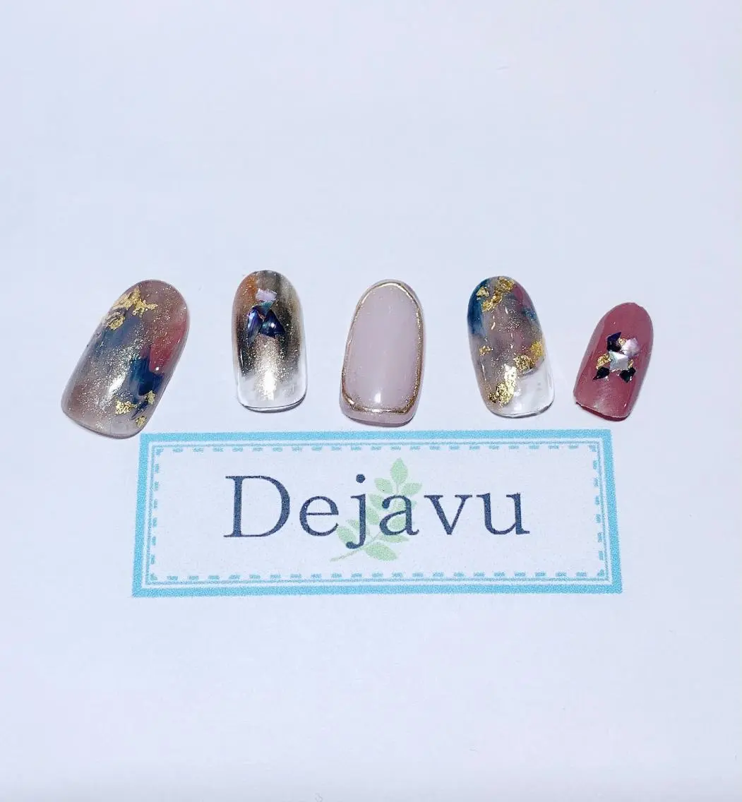 ネイル ハンドネイル Nail salon Dejavu 🌿のネイルデザイン