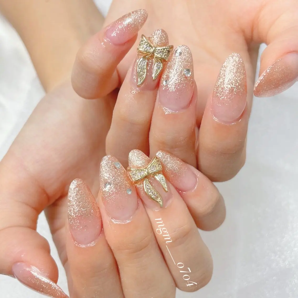 ネイル ハンドネイル ハンドケア MoON...❤︎ MeGuのネイルデザイン