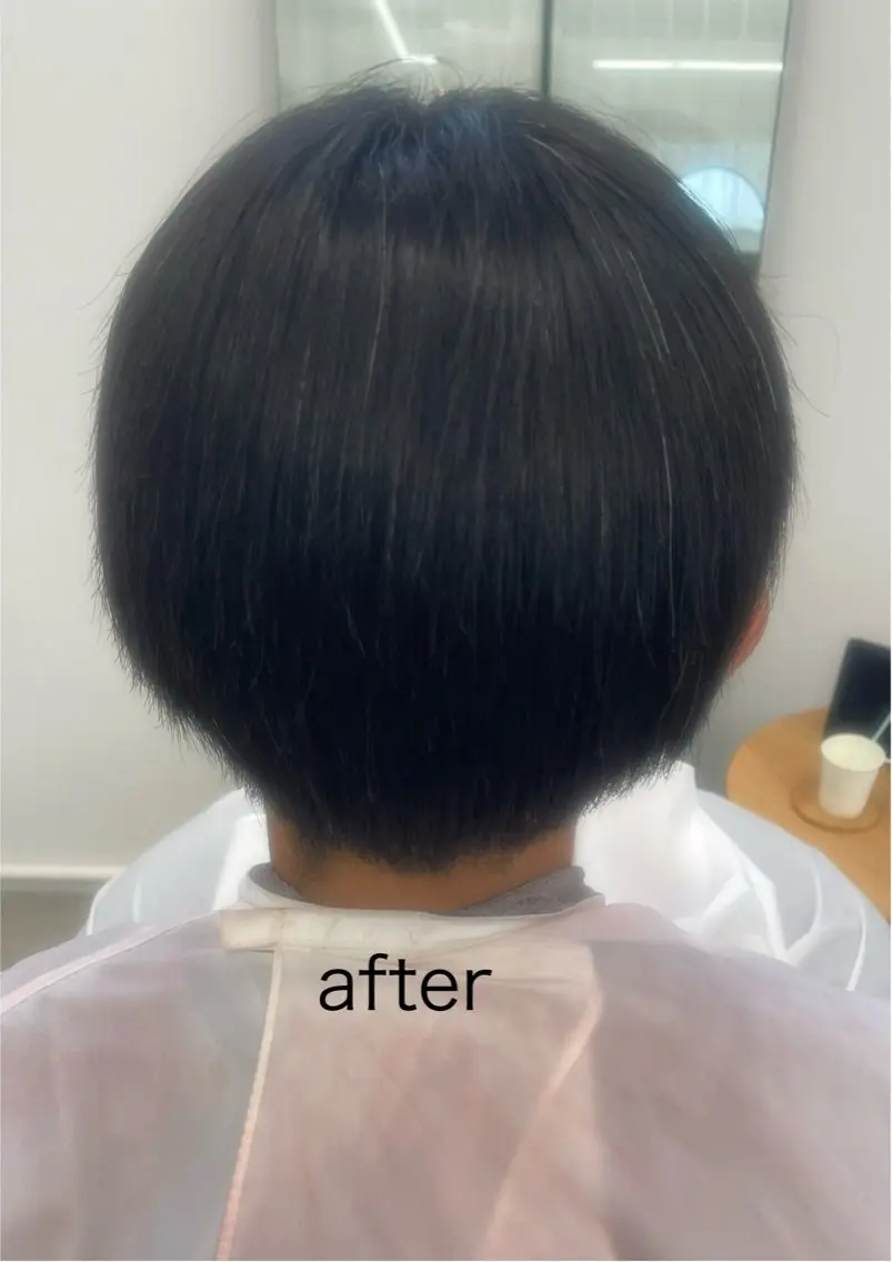 ショート ショートヘア 縮毛矯正 あゆみ 🍀のヘアスタイル