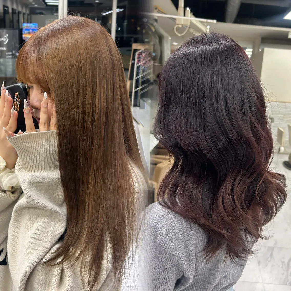 ロング カラー ブリーチ ブリーチなしカラー 🫧💞ハイトーン 瀧田 菜々花🦄🫧のヘアスタイル