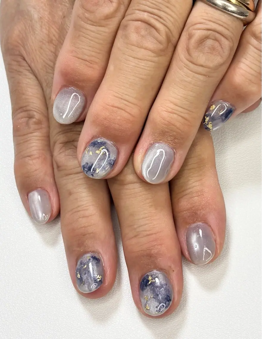 ネイル ハンドネイル nu.sheer honoのネイルデザイン
