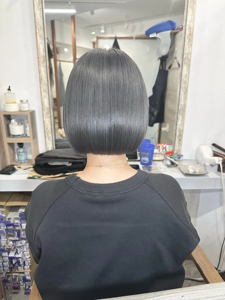 ショート カラー カット ヘアカラー トリートメント ブリーチ koheiのヘアスタイル