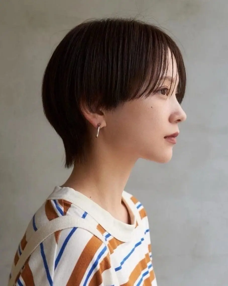 ショート 栄/ショート/ウルフ カット/yuzuのヘアスタイル