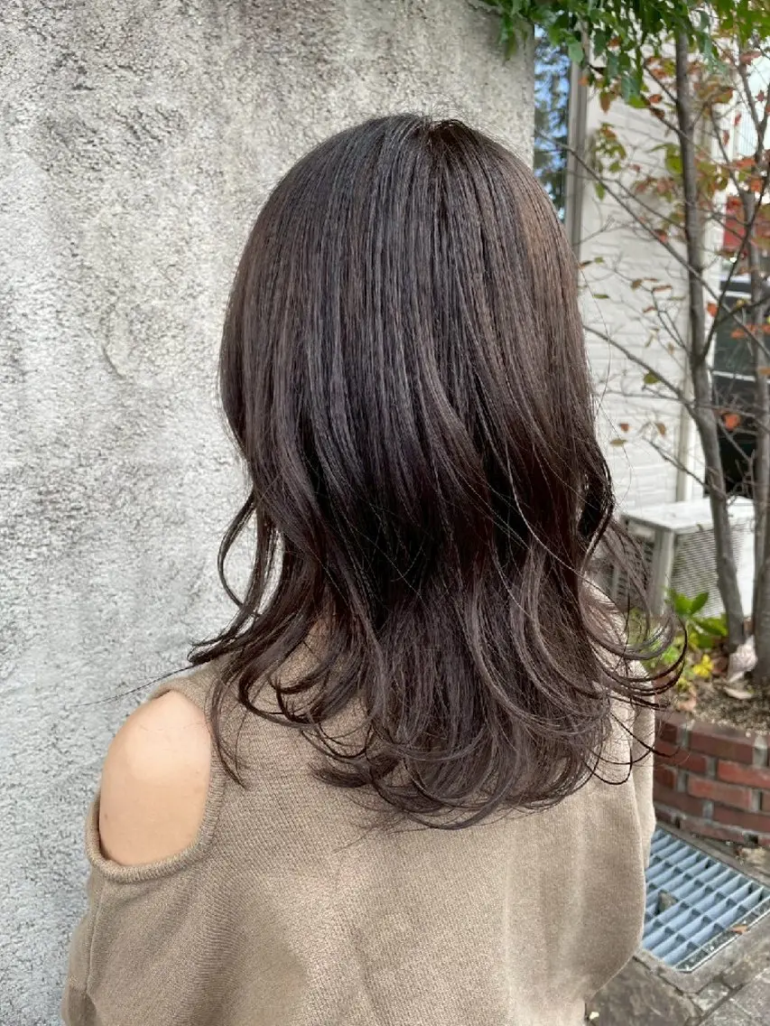 ミディアム 古橋 瑞希のヘアスタイル