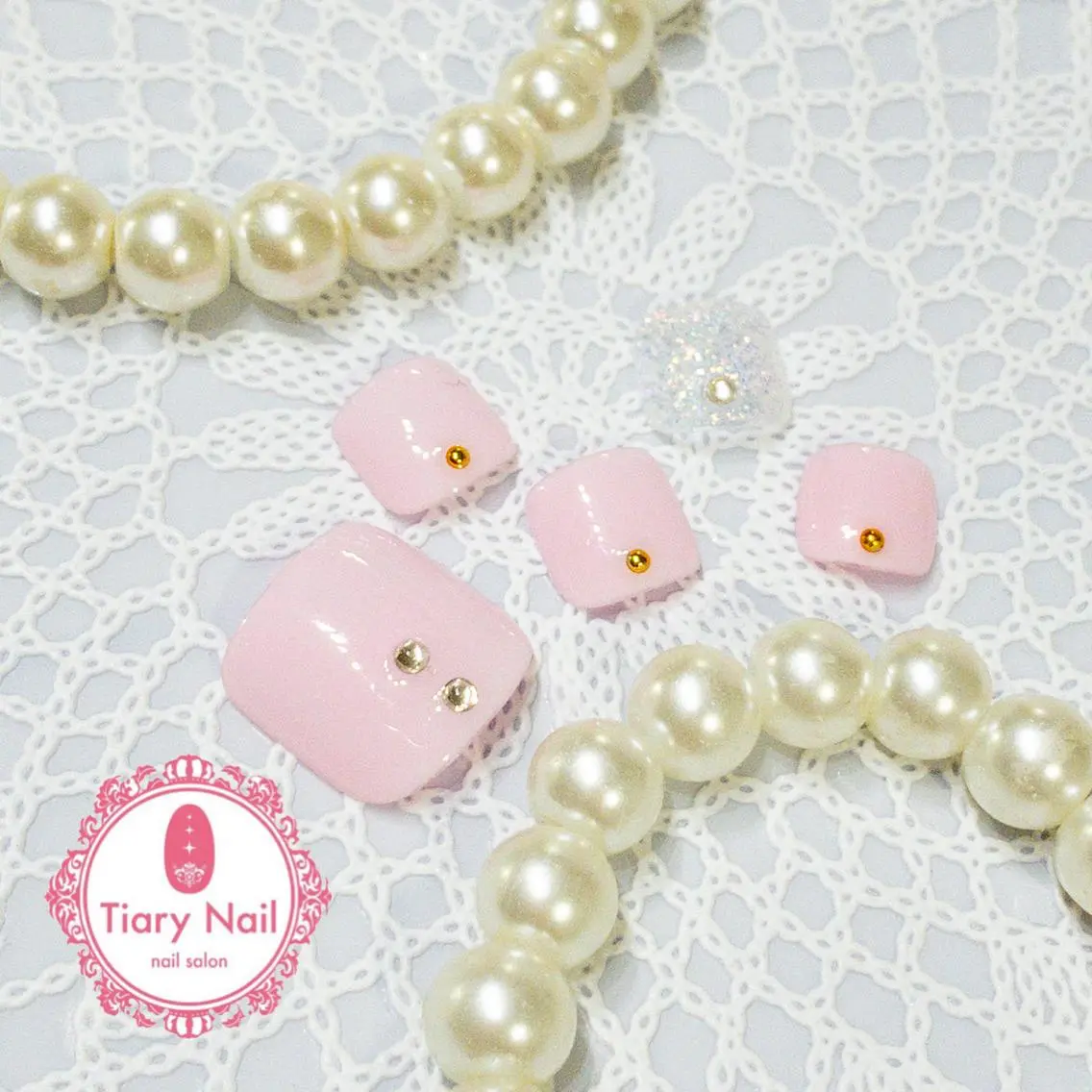 ネイル 💗🪽Tiary Nail🪽💗のネイルデザイン