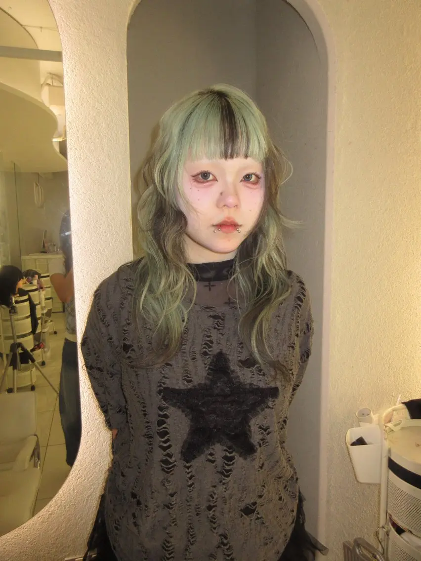 心斎橋 GAGA モネのヘアスタイル