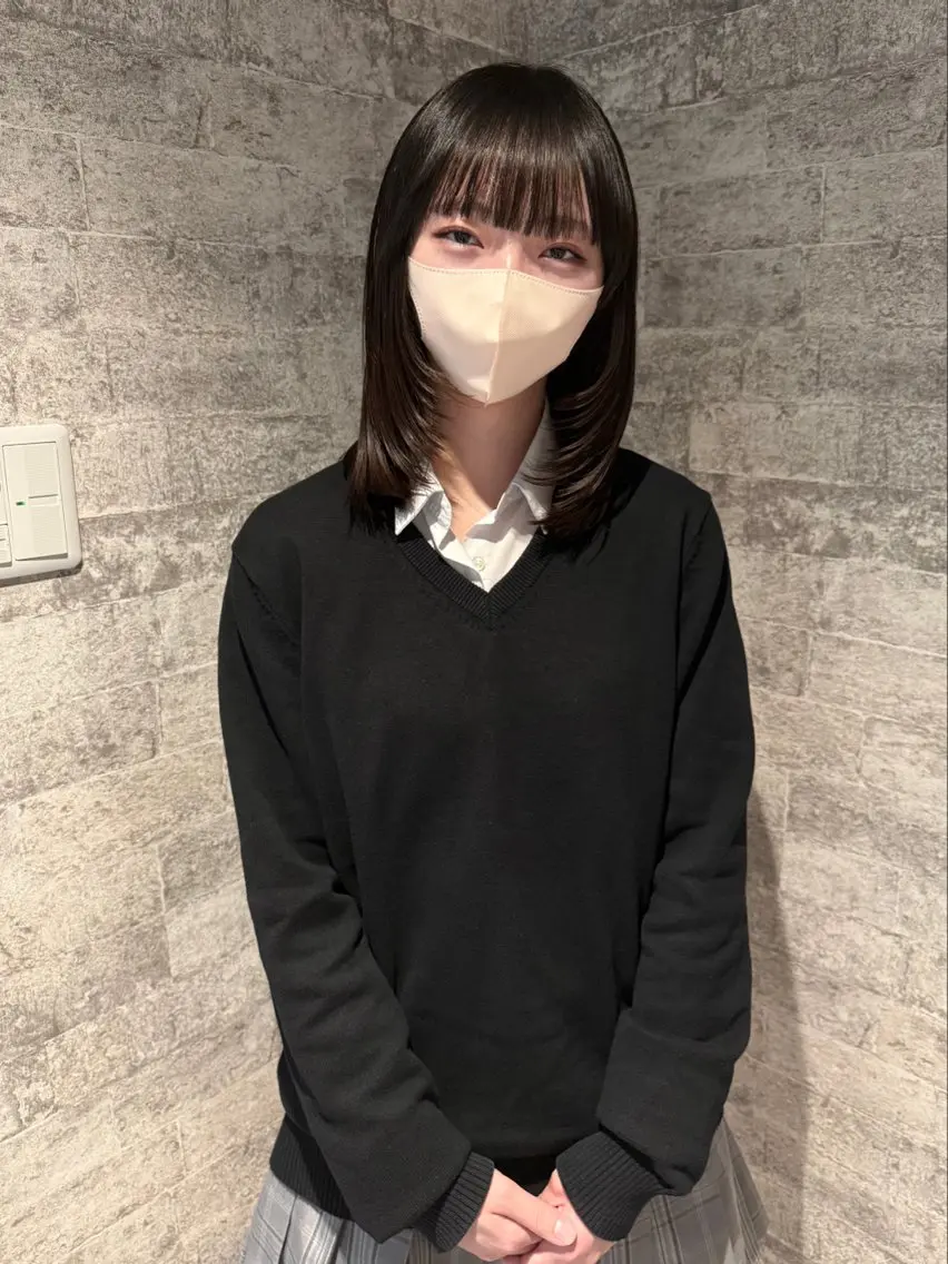 ミディアム カラー カット トリートメント mai / linoah˚✧のヘアスタイル