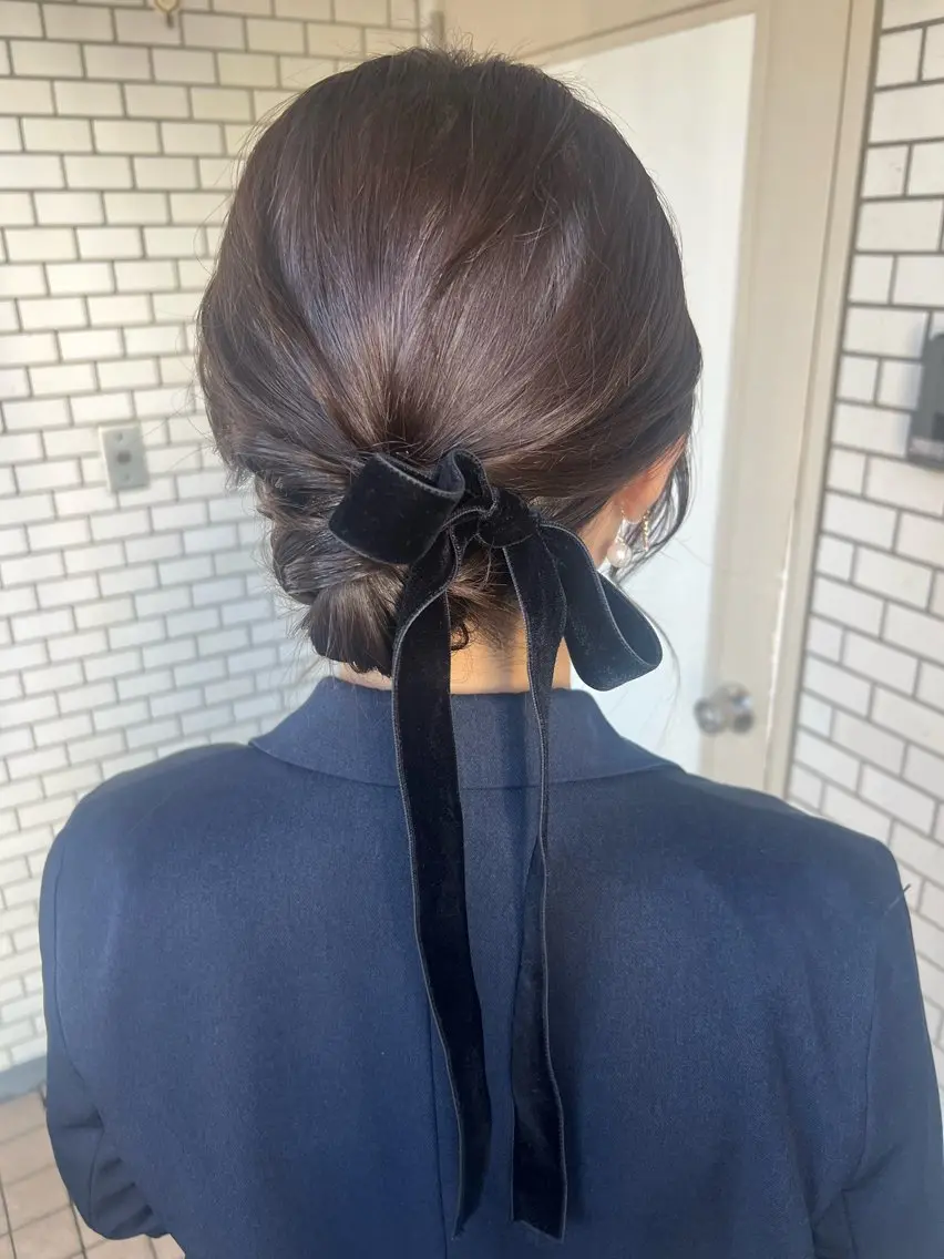 ヘアアレンジ ヘアセット 大人可愛いヘアメイク 💋🧚♀️しずかのヘアスタイル