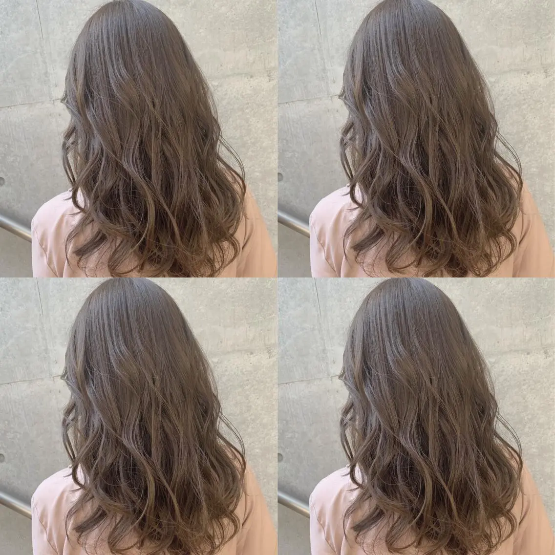 セミロング カラー ベージュカラー 澤村 志織のヘアスタイル