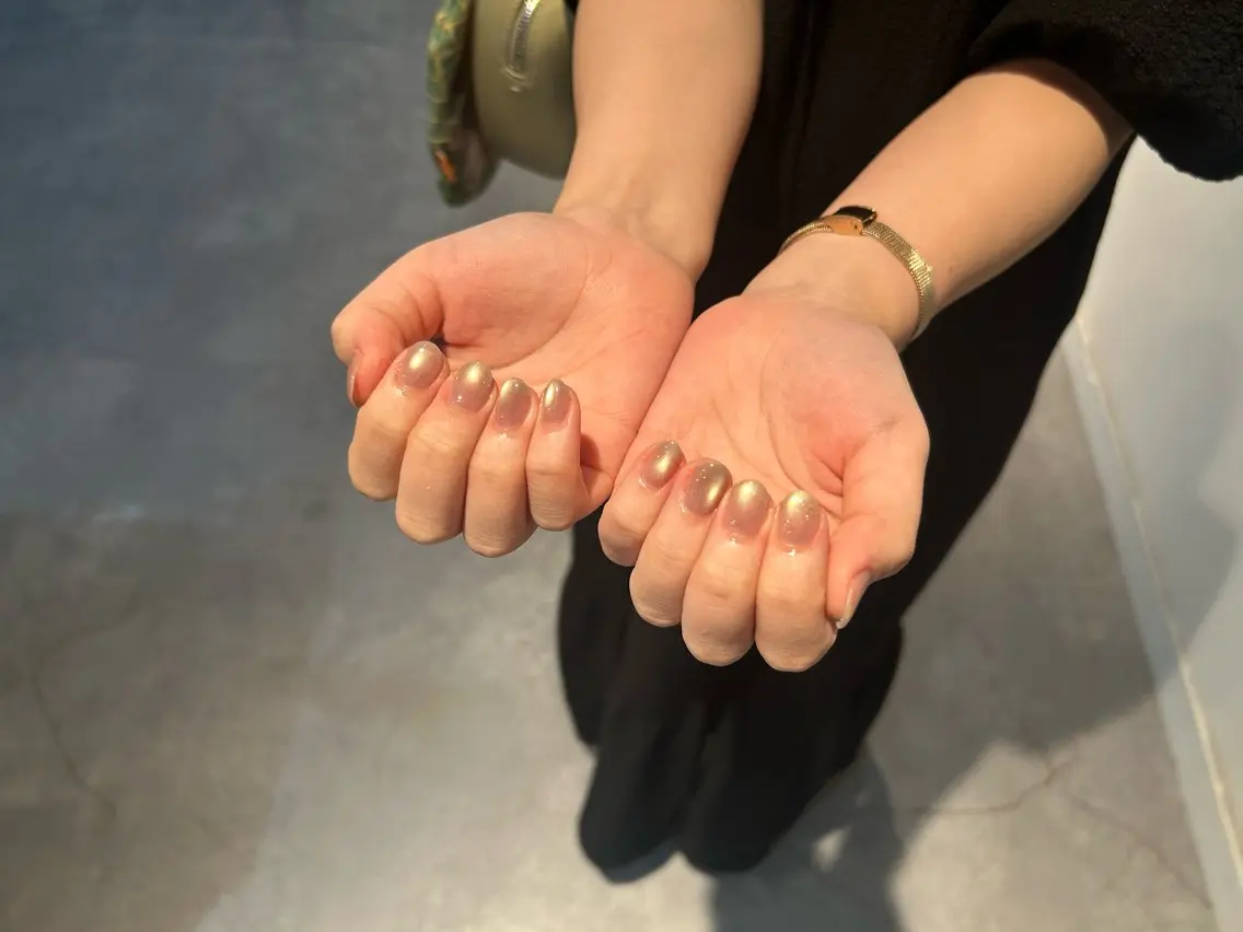 ネイル マグネットネイル sol nailのネイルデザイン