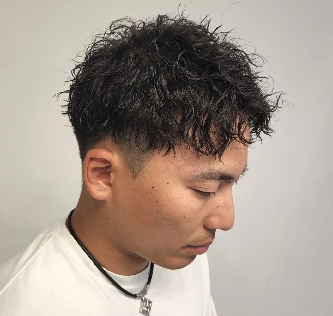 ショート メンズ 【イケメン風パーマ】 SHOFYのヘアスタイル