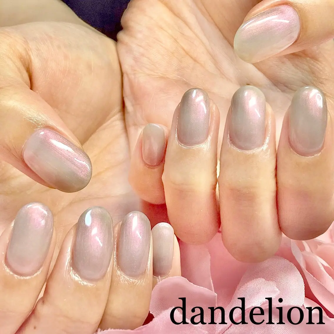 ネイル ハンドネイル ハンドケア dandelion ダンデライオンのネイルデザイン
