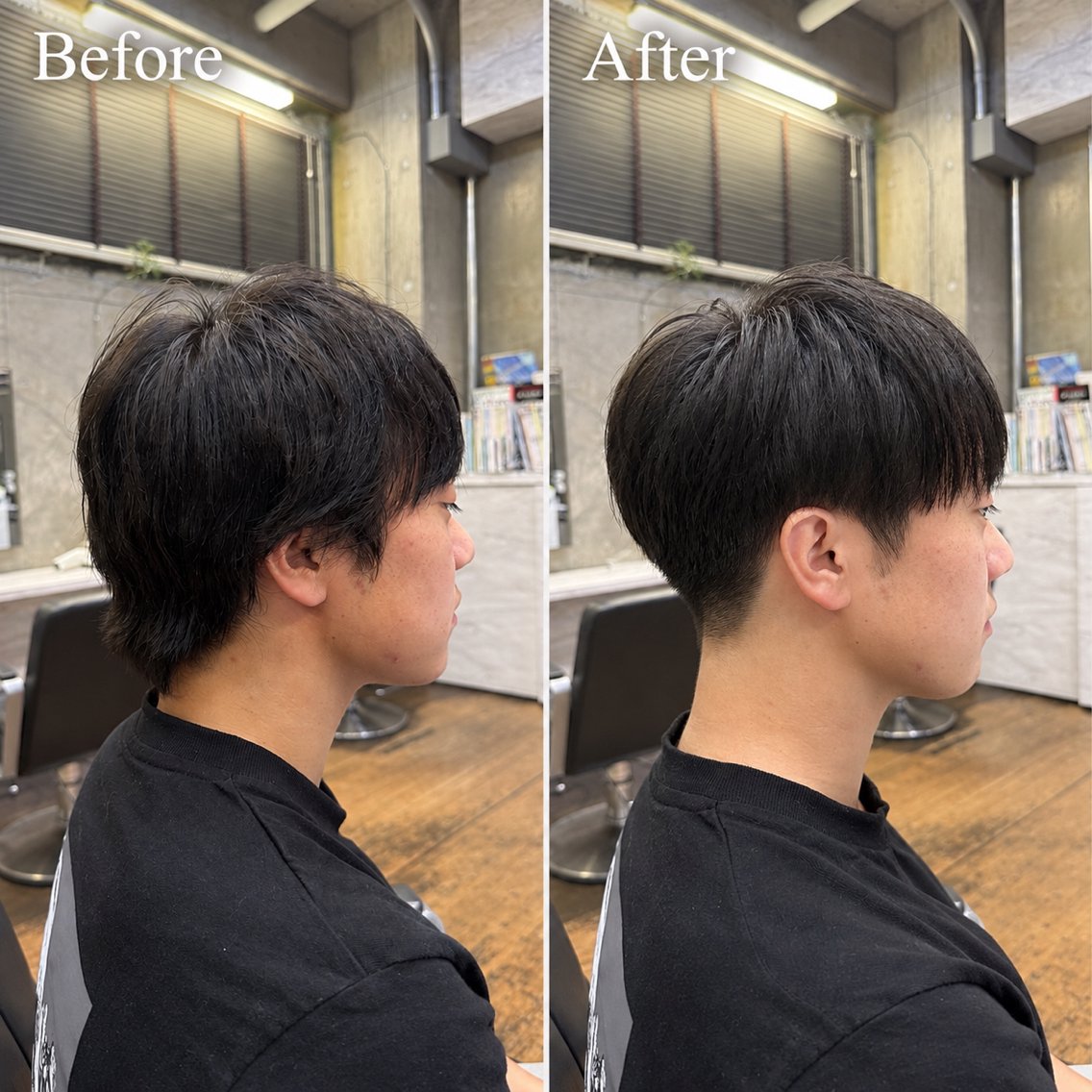 メンズ マッシュ 刈り上げ ｈｉｙｏｒｉ 🧸のヘアスタイル